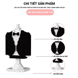 Bộ Đồ Chơi Lắp Ráp Hình Đầm Cưới