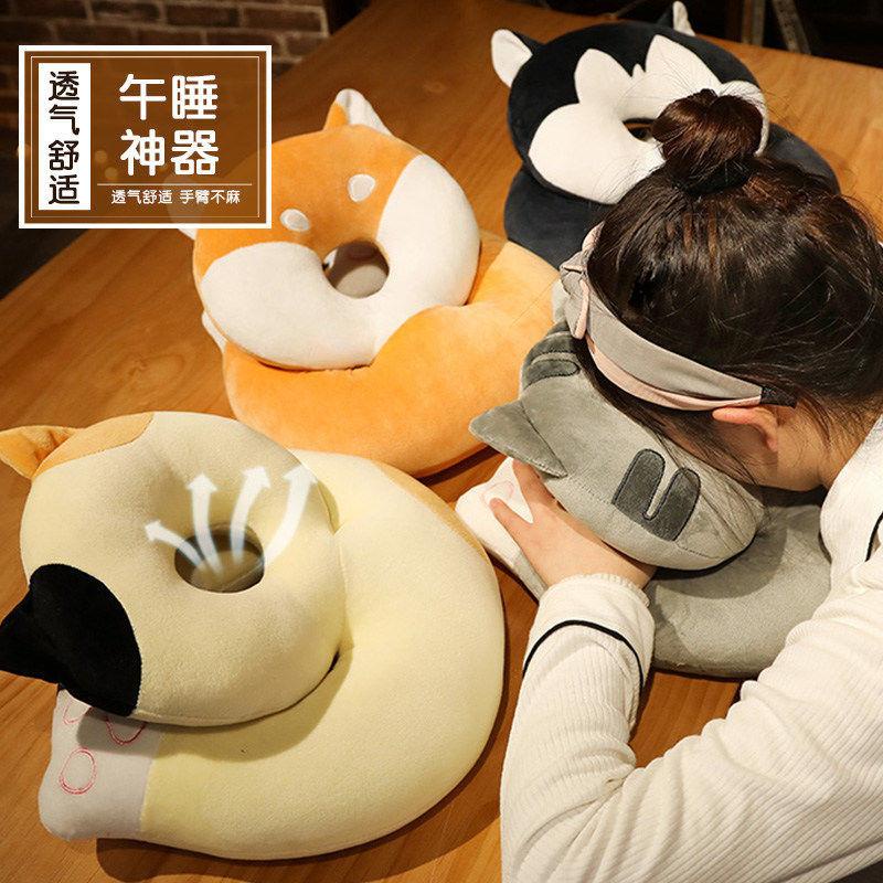 Gối Ôm Nhỏ Nằm Nghỉ Trưa Tại Văn Phòng / Học Sinh Nghỉ Trưa Cho Bé Nằm Trên Bàn sl