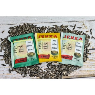 Hạt dướng dương JENKA nguyên vị, vị dừa 60gr , thơm giòn bùi