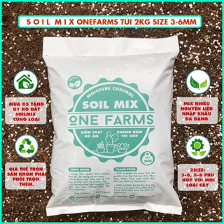 1kg đất trồng sen đá, đất soilmix  trộn sẵn dùng cho Sen Đá, cây mọng nước cao cấp và cây nội thất để bàn mini