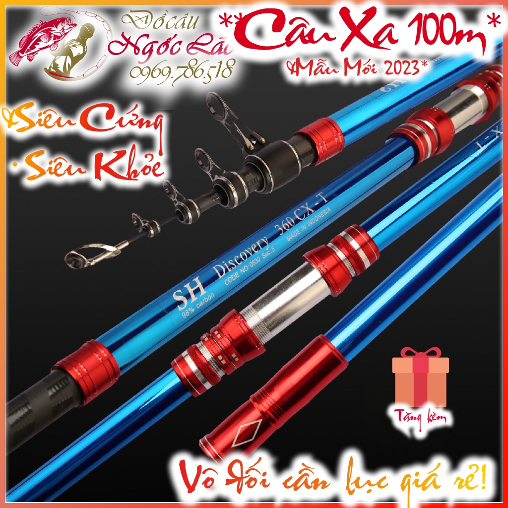Cần câu Lục ★ Câu máy Siêu cứng ✶ Siêu khỏe - Loại tốt nhất - Giá rẻ - Chuyên câu cá to, lăng xê, ba tiêu, săn hàng