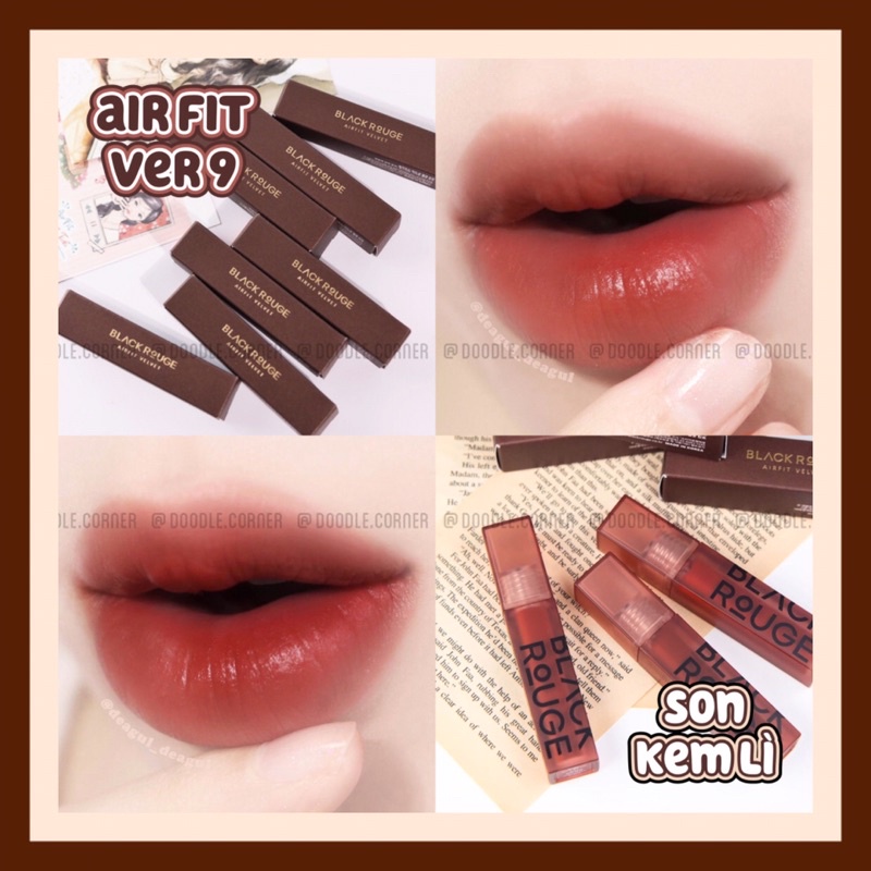 [A46-A52] Son kem lì Black Rouge Air Fit Velvet Tint Ver9