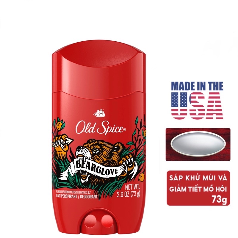 Sáp Khử Mùi Old Spice Bearglove 73G