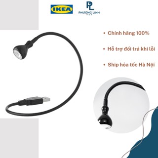 Đèn led USB màu đen JANSJO IKEA