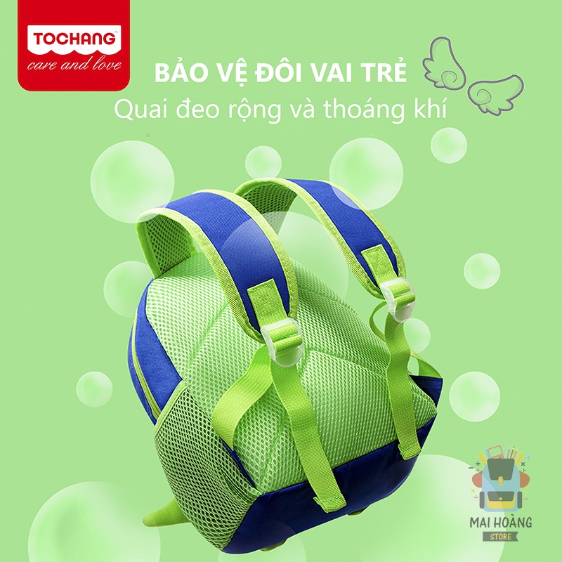 Balo cho bé mẫu giáo bé trai bé gái, cặp sách trẻ em mầm non đi học từ 0 – 6 tuổi hoạ tiết 3D hoạt hình dễ thương