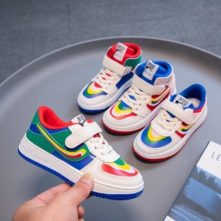 Giày Thể Thao cho bé trai bé gái từ 4-12 Tuổi LowTop Rainbow Phong Cách Âu Mỹ Tự Do từ BST 2023 N28