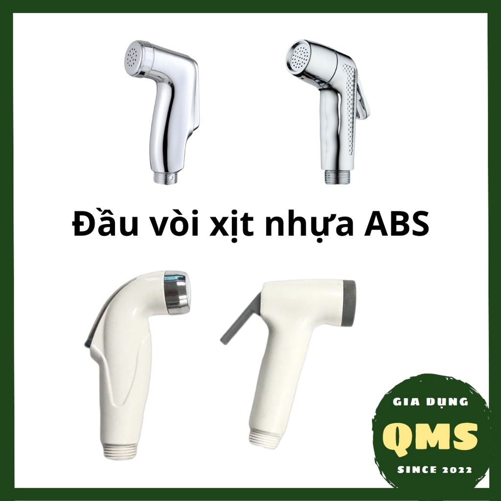 Đầu xịt vệ sinh chất liệu nhựa ABS đa dạng các mẫu phù hợp với mọi loại dây- PK029/30/72/73