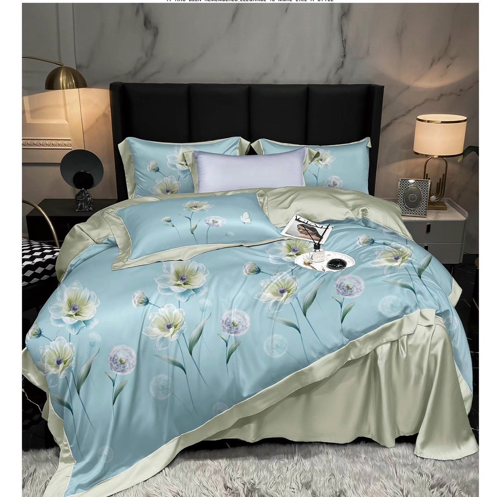 BỘ DRAP VẢI TENCEL SIÊU MỀM MÁT HÀNG LOẠI 1