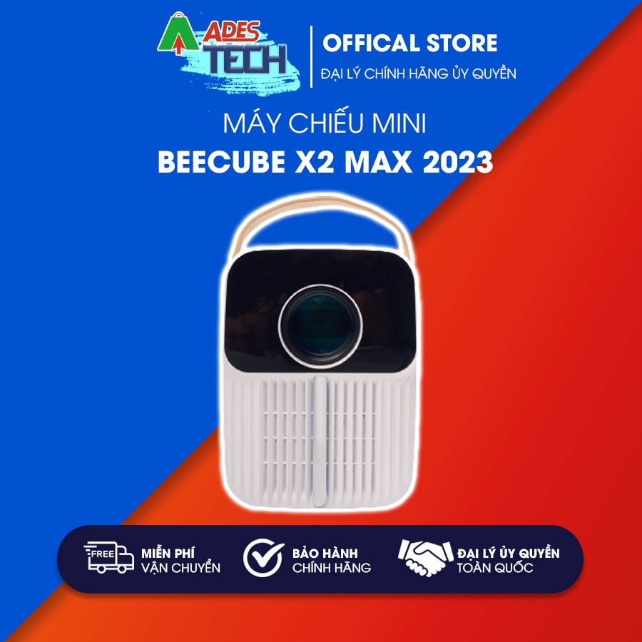 [HÀNG CHÍNH HÃNG] Máy Chiếu Phim Mini Beecube X2 Max Full HD 1080p - Hệ Điều Hành Android TV - Kết Nối Wifi - BH 1 Năm