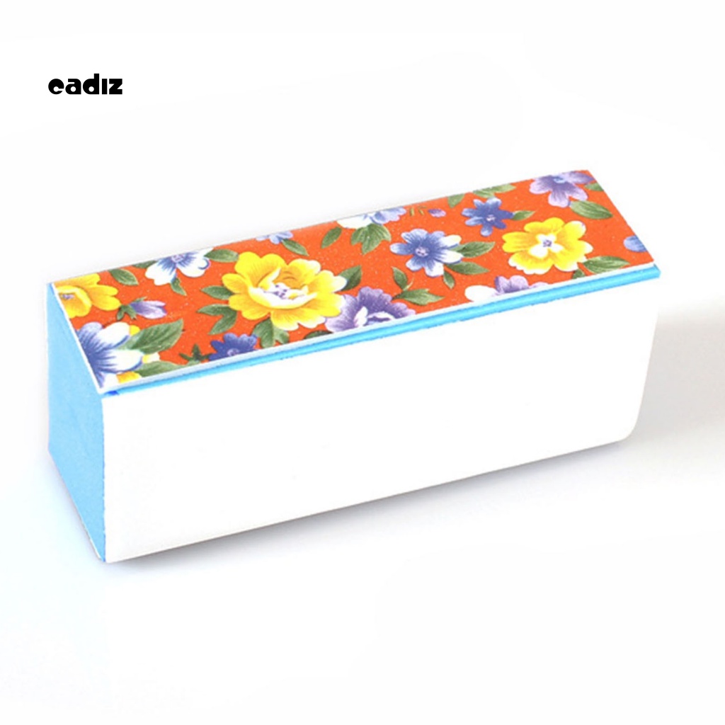 Cây Dũa Móng Tay Nhiều Mặt Màu Trơn Chuyên Dụng Cho Salon