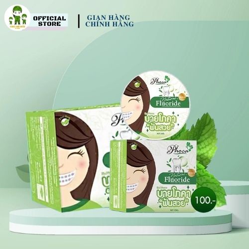 Kem đánh răng PHOCA , niềng răng , trắng răng thơm miệng