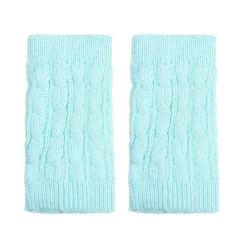 FALLFORBEAUTY Vỏ Bọc Ống Chân Dệt Kim Giữ Ấm Mùa Thu Đông Cho Nữ