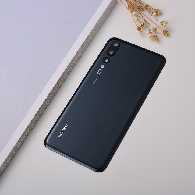 Nắp Lưng Huawei P20 Pro Điện Thoại Bằng Kính + Logo Thay Thế Chuyên Dụng Cho Huawei P20 Pro