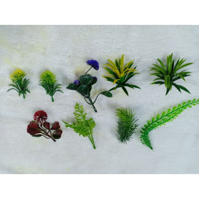 Cỏ điểm, cỏ nhựa lộn xộn 100gr