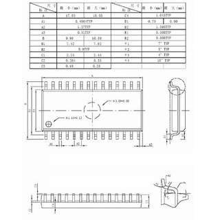 IC Driver TM1638 TM 1638 SOP 28