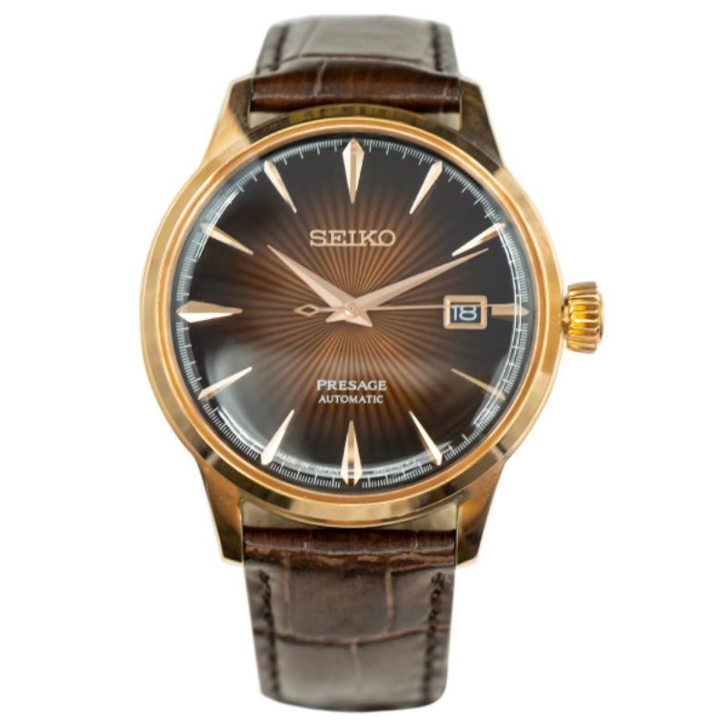 Đồng Hồ Seiko Nam Cơ nâu tự động , Đồng hồ thật giá trị thật