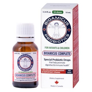 Men vi sinh Bioamicus Complete Siro ăn ngon Tăng đề kháng Men tiêu hoá cho bé Tiêu chảy Táo bón Rối loạn tiêu hóa