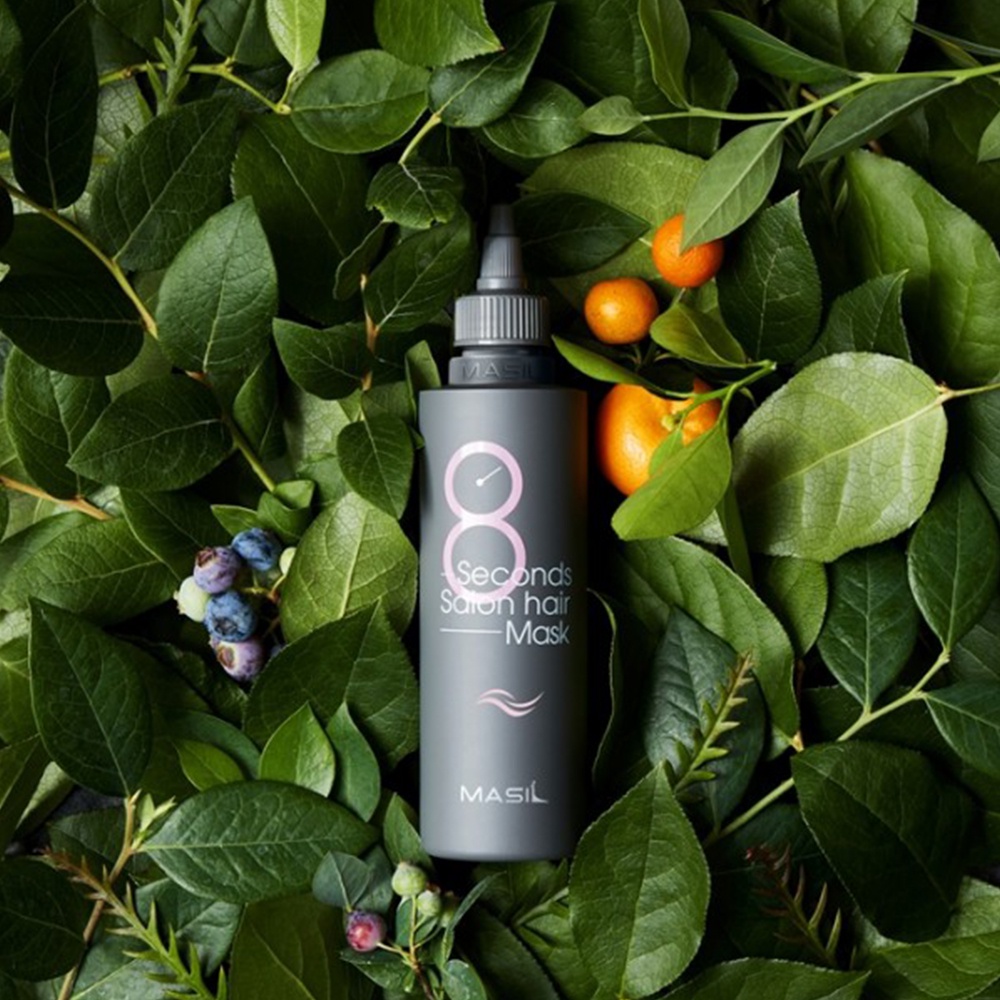 Chăm Sóc Tóc100ML, MẶT NẠ Ủ TÓC MASIL 8 Seconds Liquid Hair Mask, Dưỡng Tóc Bóng Mượt