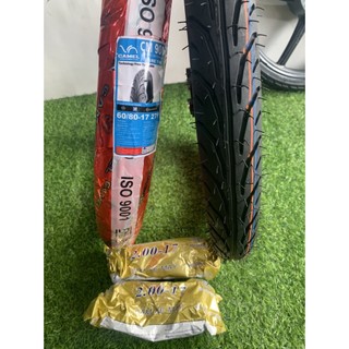 Cặp camel thái lan 60 - 70/80/17 xe số size 17 " kèm ruột nhỏ "