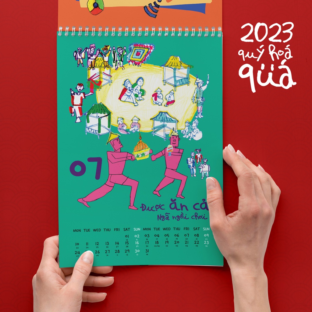 [Made by Tòhe] Lịch để bàn 2023 "Quý Hóa Quá"