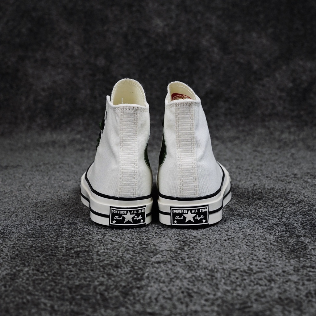 Giày Thể Thao Converse Chuck 1970s All Star milk Màu Trắng Sữa Phối Ren Phong Cách retro Cho Nam Và Nữ-B42