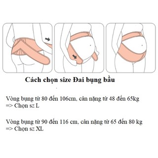 Đai nâng đỡ bụng cho bà bầu