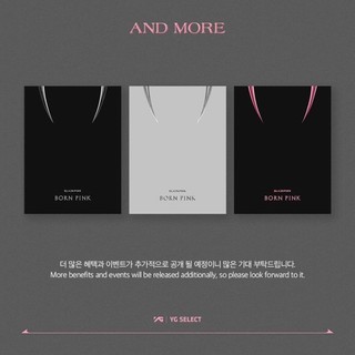 Album blackpink - born pink nguyên seal, có sẵn được chọn ver