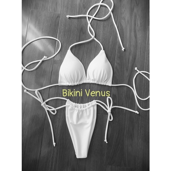 Bikini Đồ Bơi Nữ 2 mảnh Bassi tam giác quần lọt khe | BigBuy360 - bigbuy360.vn