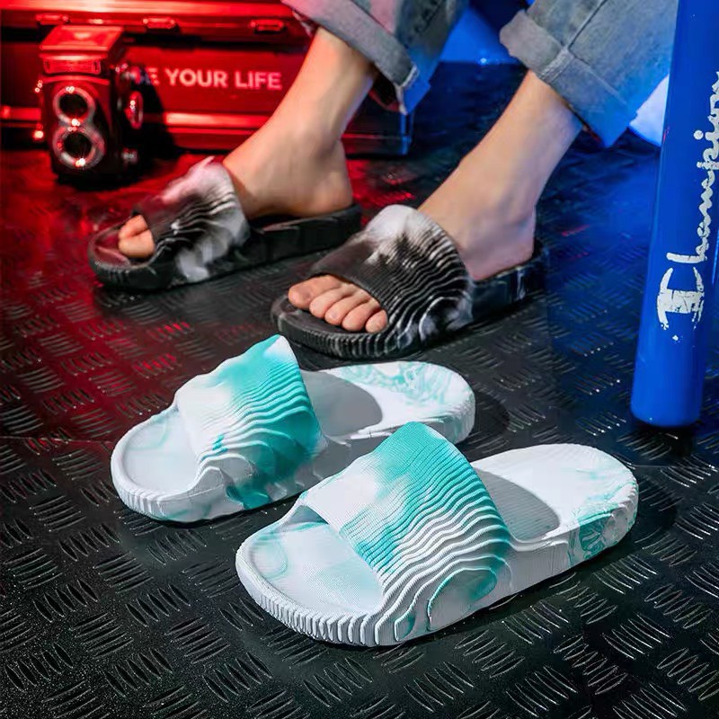 Dép quai ngang nam và nữ Azilet loang đế đúc cao cấp siêu phẩm 2023