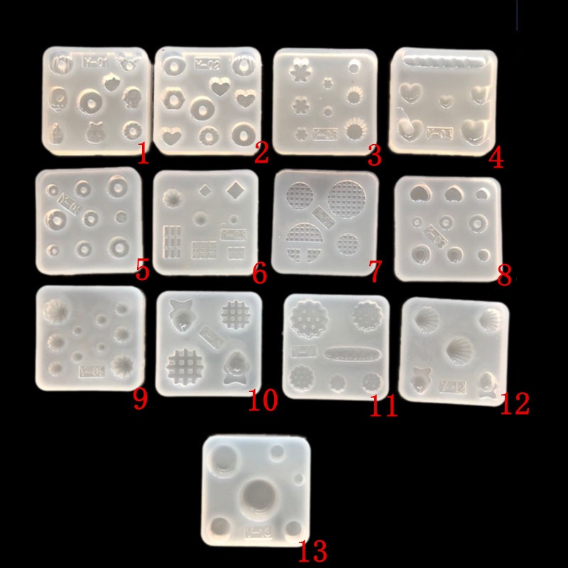 Khuôn minifood cho đất sét / đổ resin