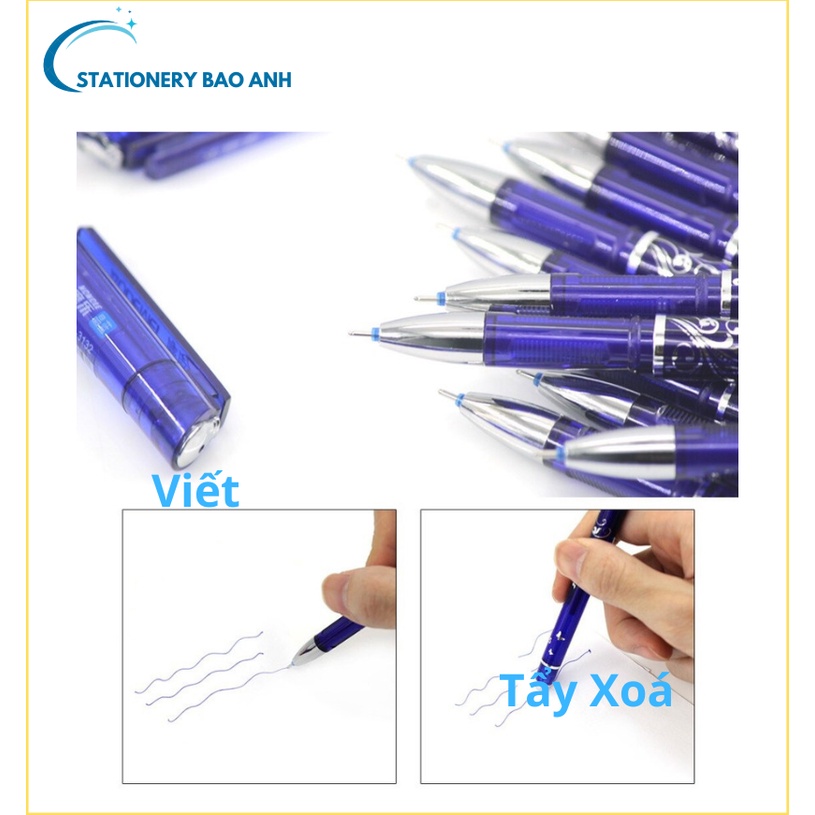 Bút Gel Tẩy Được HY4017 - AODEMEI 3176 Bút Tẩy Xóa Được Viết Trơn Không Bị Tắc Mực (1 cây)