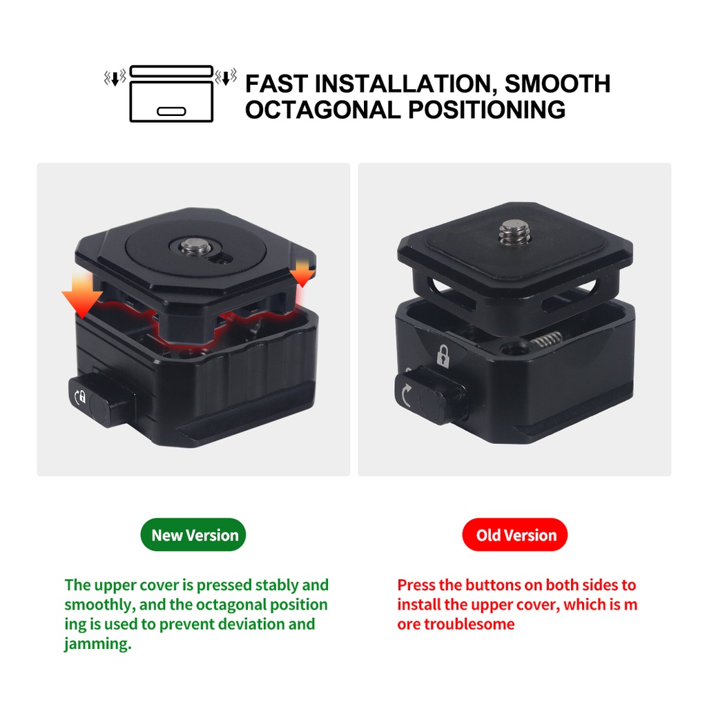 Đĩa Khóa Tháo Lắp Nhanh Cho Giá Đỡ Ba Chân DSLR DJI Zhiyun