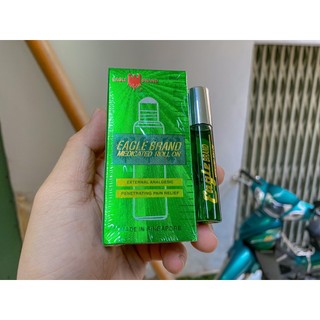 Dầu gió xanh con ó eagle brand 8ml dạng lăn - chính hãng