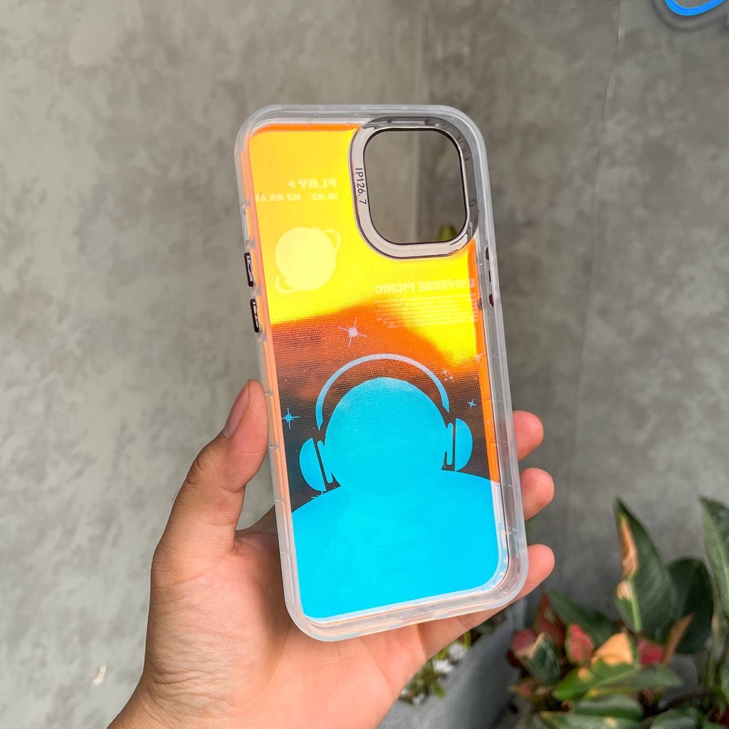 Ốp lưng iPhone Phi Hành Gia: chống sốc, mặt lưng đổi màu, thiết kế sang trọng - Pikapi phụ kiện