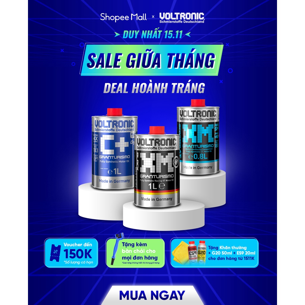 [Hàng tặng không bán] Khăn lau để rửa xe hoặc phụ kiện Voltronic