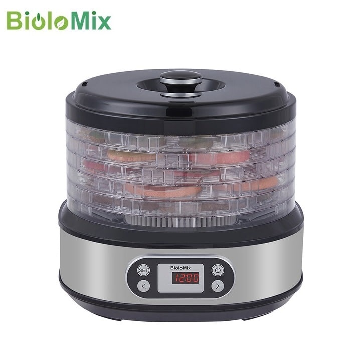 Máy sấy thực phẩm và trái cây Biolomix BFD806 BPA FREE