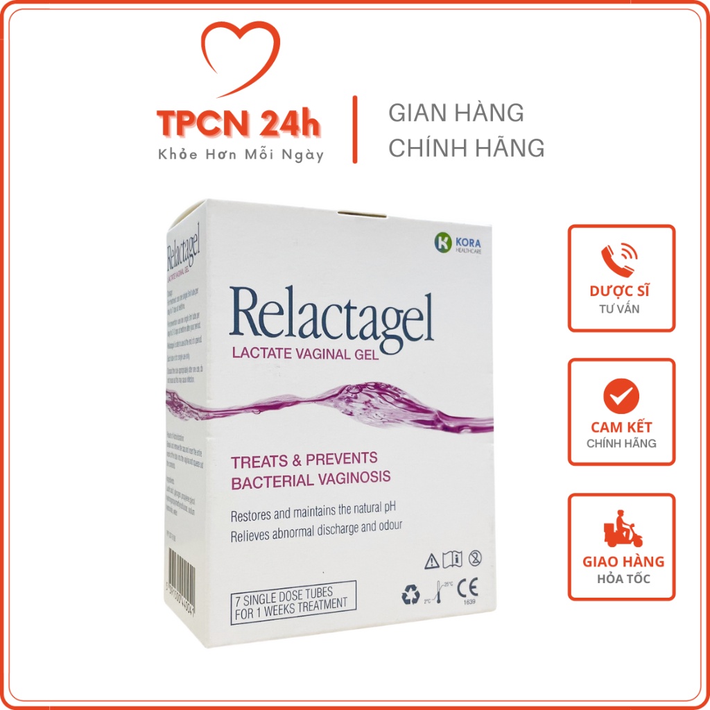 Relactagel® - Lactate Vaginal Gel chăm sóc vùng kín, khử mùi hôi