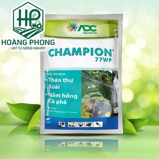 Thuốc trừ nấm bệnh Champion 77WP gói 100g– Phòng trừ thán thư, nấm hồng
