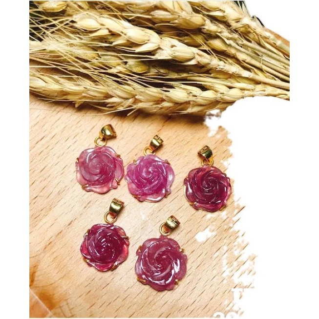 MẶT HOA MẪU ĐƠN ĐÁ RUBY