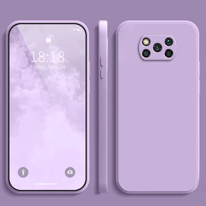 Ốp lưng Poco X3 Pro Ốp Điện Thoại Màu Trơn Cho Poco X3 Pro Poco C40 / X3 NFC / M3 Pro 5G / F3 / M5 / M5S / Poco M4 Pro 4G YT