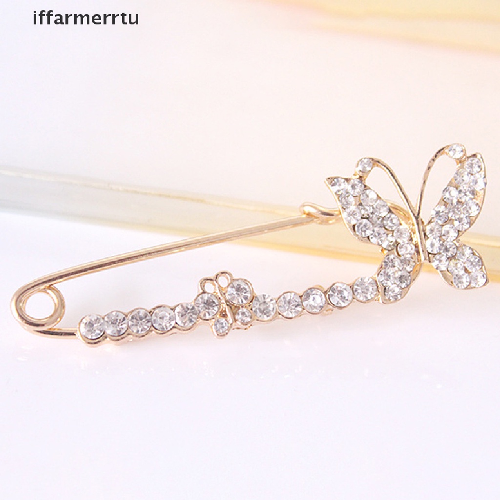 Ghim Cài Áo Hình Hoa Đính Đá Pha Lê Lấp Lánh Thời Trang Cho Nữ