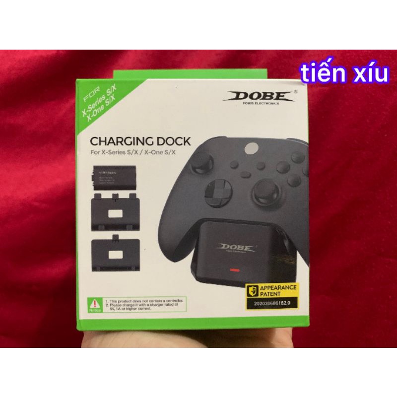 bộ sạc pin dobe dành cho tay cầm xbox one với pin sạc tay XboxOne XBOX ONE S 1200mah pin Dobe TYX-0607