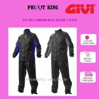 ÁO MƯA BỘ GIVI RRS06.AX-G CHÍNH HÃNG