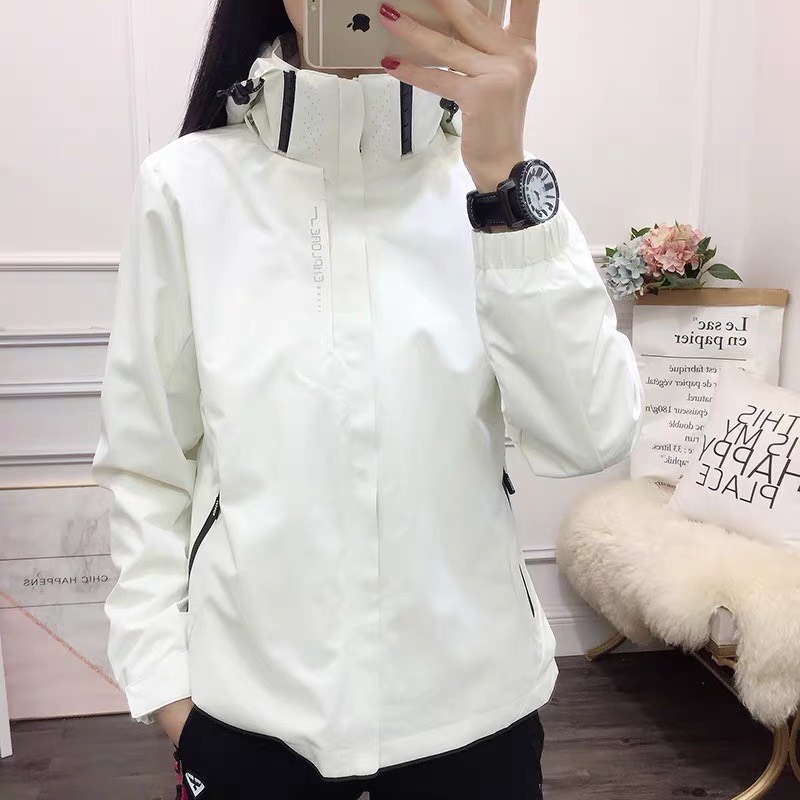 Áo khoác gió nam nữ cao cấp 2 lớp, chống nước, chất gió tráng bạc, chống gió, ngăn tia UV tuyệt đối THE1997 AK01