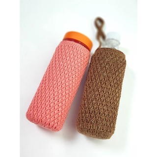 Túi đựng bình nước đan full bình, túi handmade, mẫu hàng đặt trước