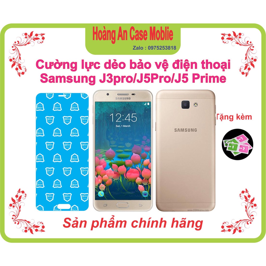 Cường lực dẻo bảo vệ màn hình điện thoại Samsung J5prime/J5Pro/J3Pro
