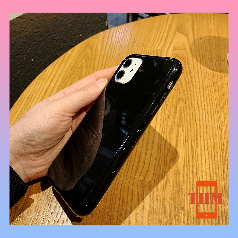 Thạch đen vỏ đàn hồi cao ốp lưng iphone 6/6plus/6s/6splus/7/7plus/8/8plus/x/xr/xs/11/12/13/pro/max/plus/promax-927