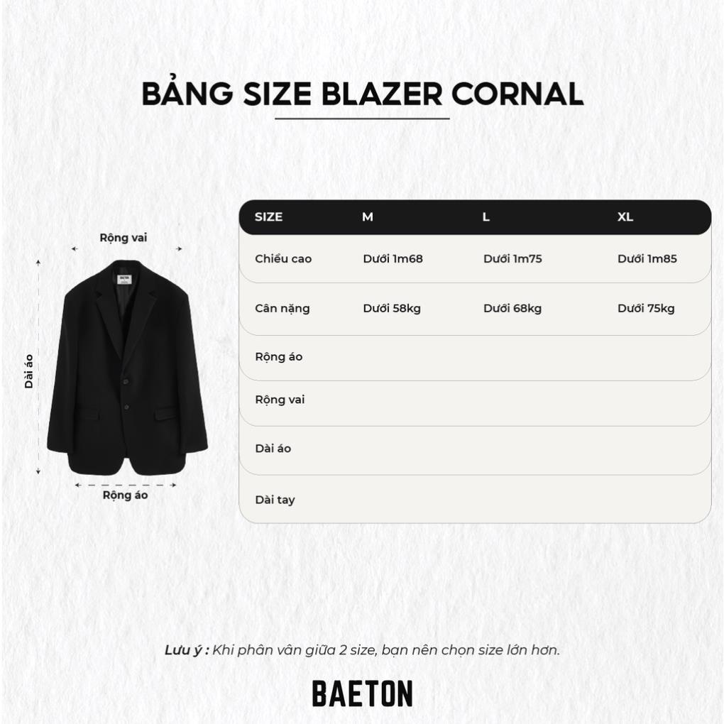 Áo khoác blazer nam form rộng có đệm vai, áo khoác nam phong cách Hàn Quốc hàng cao cấp