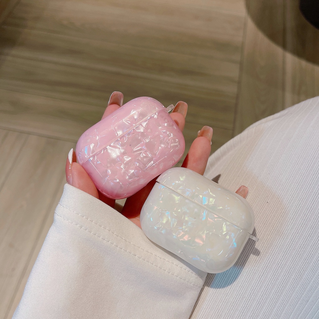 Vỏ Bảo Vệ Hộp Sạc Tai nghe không dây AirPods 1 2 Pro2 2022 gen3 2021 Bằng TPU Silicone Mềm Họa Tiết Lấp Lánh