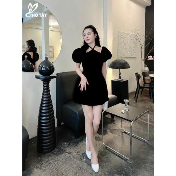 Đầm yếm form A Big size dành cho khách ngoại cỡ từ 60-90 ký